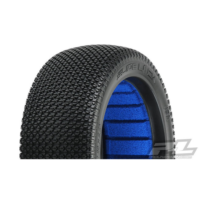 PROLINE SLIDELOCK S2 MEDIUM OFF-ROAD 1-8 BUGGY TIRES ONLY - NO INSERT 2PC - PR9064-802