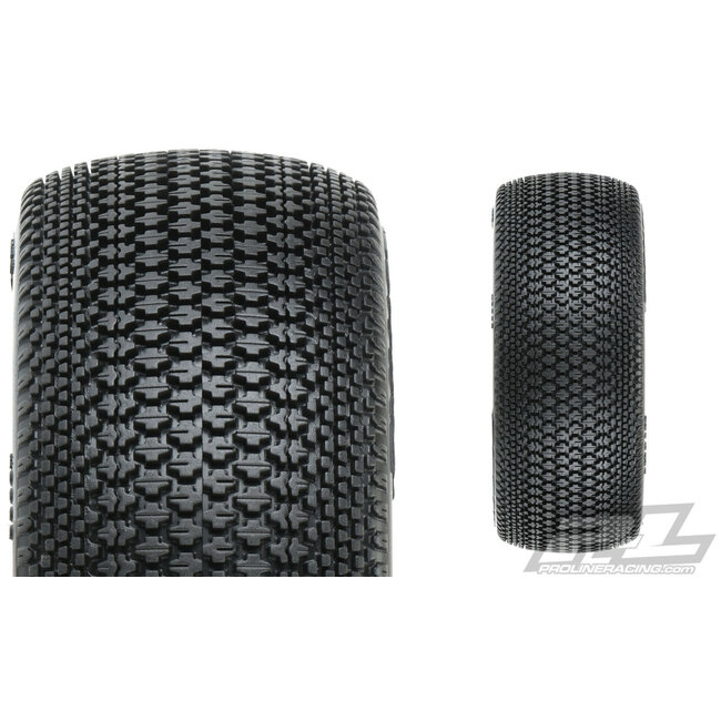 PROLINE INVADER S1 HARD OFF-ROAD 1-8 BUGGY TIRES ONLY - NO INSERT 2PC - PR9064-801