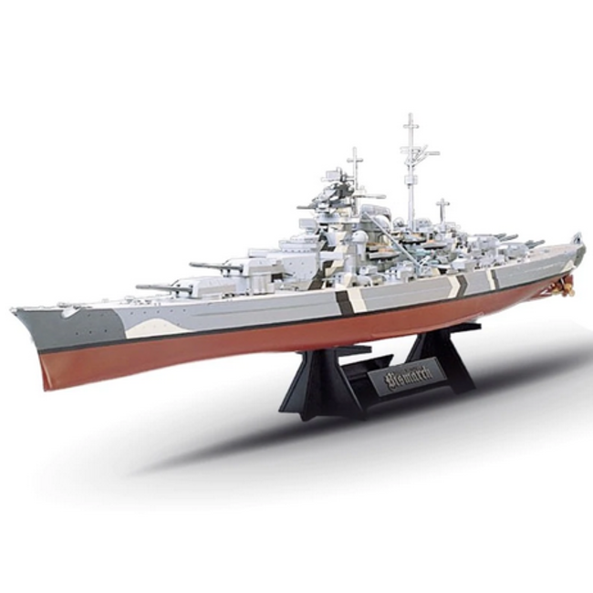 TAMIYA BISMARK GERMAN BATTLESHIP 1/350