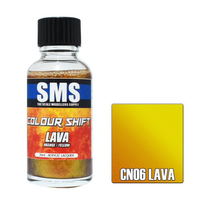 SMS Colour Shift LAVA 30ml Acrylic laquer ( AIRBRUSH READY  )