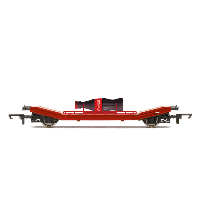 Hornby R60170 Lowmac with Coca-Cola Bottle