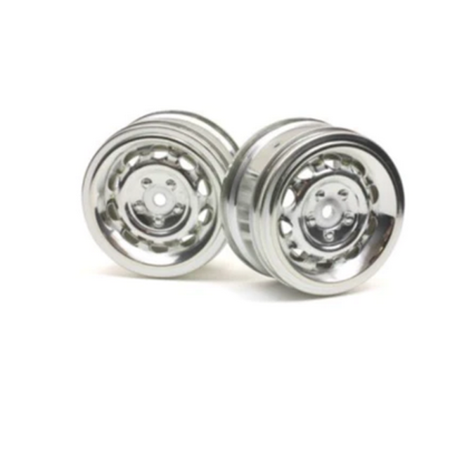 HPI VTA  Vintage Wheel CC Type 26mm Chrome(0mm Offset/2Pcs) [33472]