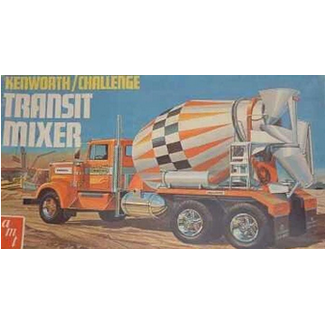 AMT AMT 1/25 Kenworth /Challenge Transit Cement Mixer Plastic Model Kit