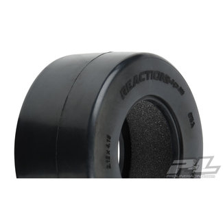 PROLINE PROLINE Reaction+ HP Wide SC S3 (Soft) Drag Racing BELTED Tires (2) for Pro-Line + Wide SC Wheels - PR10188-203