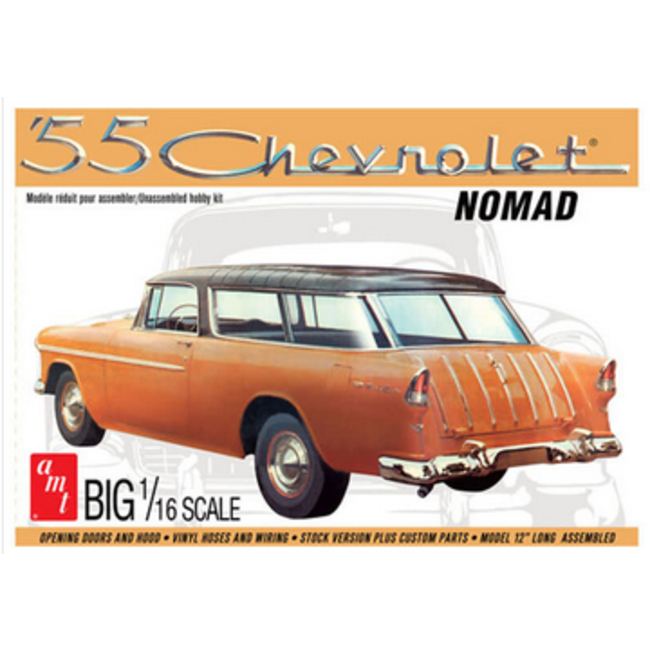 AMT AMT1005/06 1/16 1955 CHEVY NOMAD WAGON