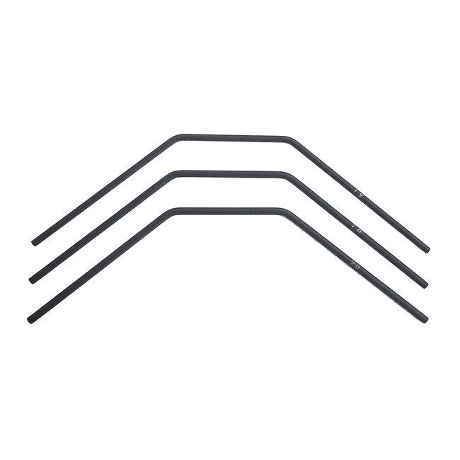 TEAM ASSOCIATED RC10B74.1 Anti-roll Bar Set, 1.8-2.0mm