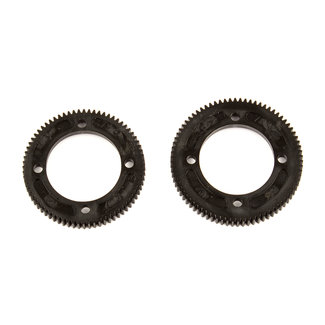 TEAM ASSOCIATED TEAM ASSOCIATED RC10B74 Center Diff Spur Gears, 72T/48P, 78T/48P
