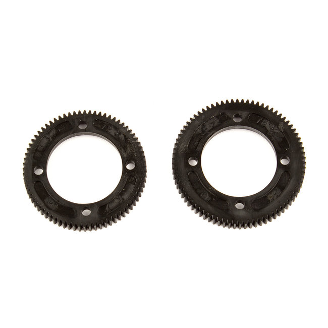 TEAM ASSOCIATED RC10B74 Center Diff Spur Gears, 72T/48P, 78T/48P