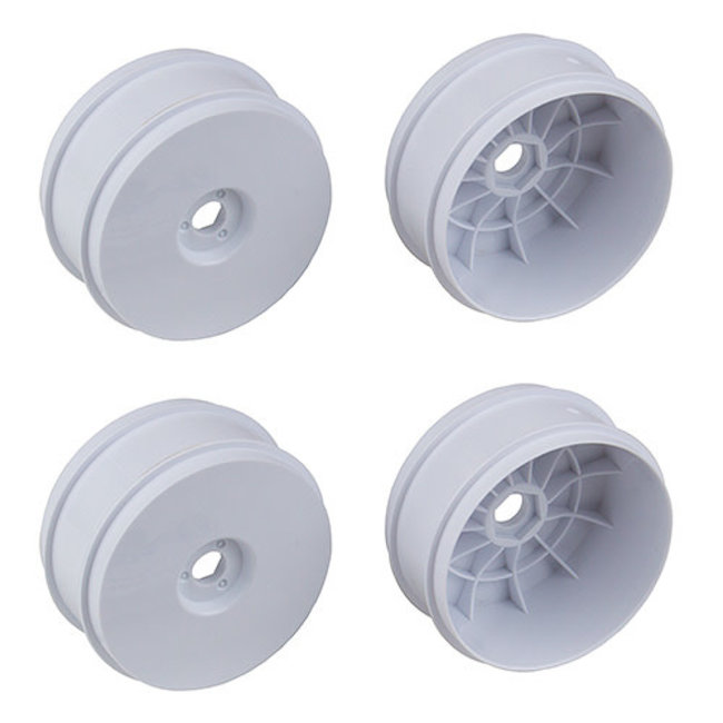 TEAM ASSOCIATED 1:8 Buggy Wheels, 83 mm, 17 mm Hex, white