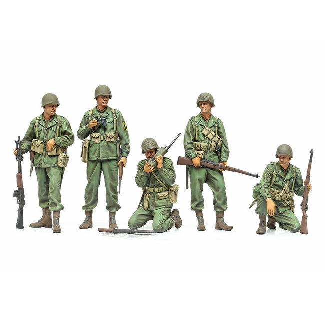 TAMIYA MILITARY MINIATURES U.S. INFANTARY SCOUT SET 1/35