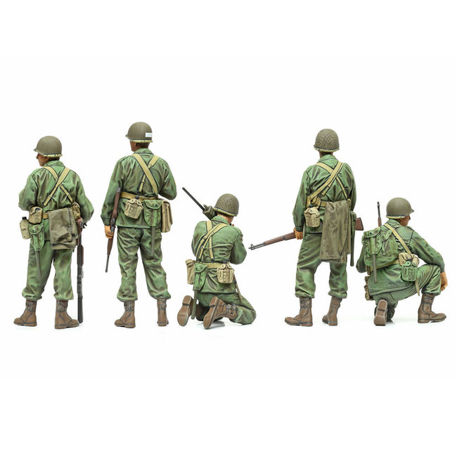 TAMIYA MILITARY MINIATURES U.S. INFANTARY SCOUT SET 1/35