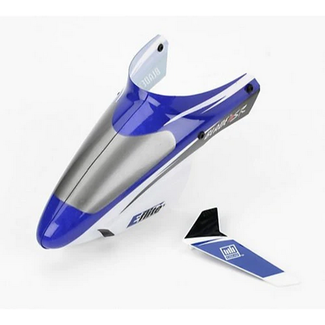 BLADE E-Flite EFLH3018 Blade Complete Blue Canopy with Vertical Fin BMSR