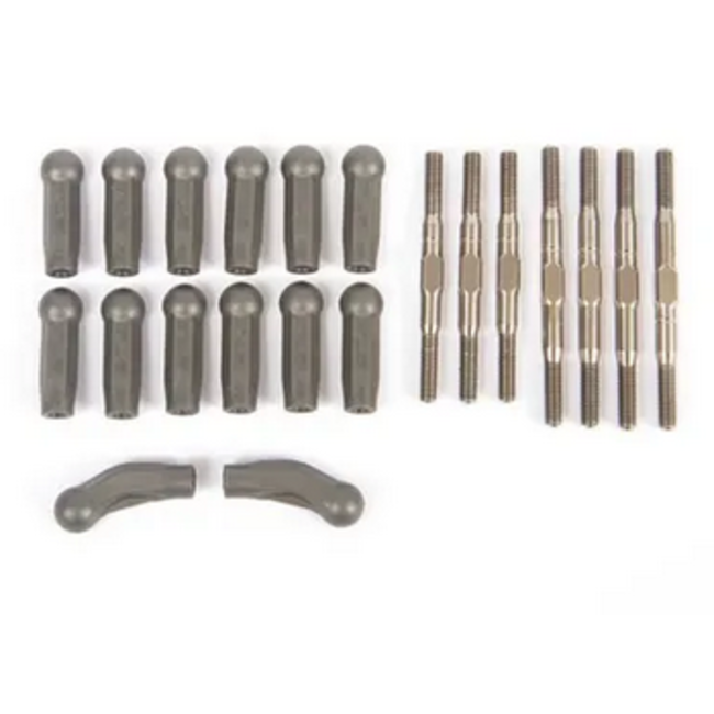 TLR HD Turnbuckle Kit, Titanium, 22X-4 ( SET OF 7 )