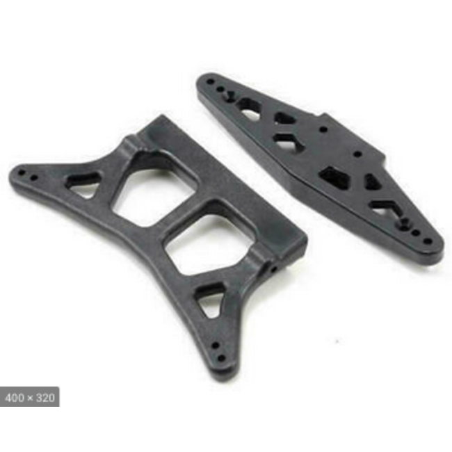 LOSI FRONT AND REAR SHOCK TOWER SET SCT