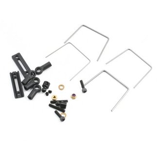 LOSI LOSI FRONT REAR SWAY BAR SET JRX-S