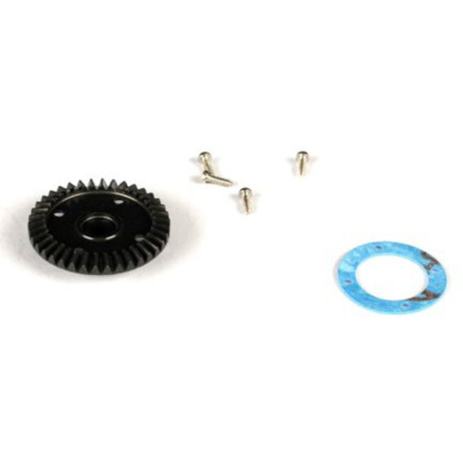 LOSI VISCOUS DIFF RING GEAR AND HARDWARE MLST