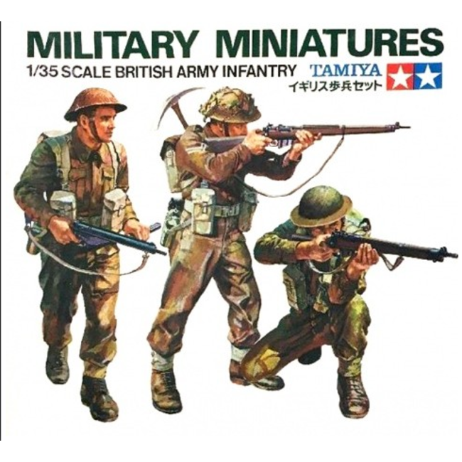 Tamiya British Army Infantry 1/35 #MM107