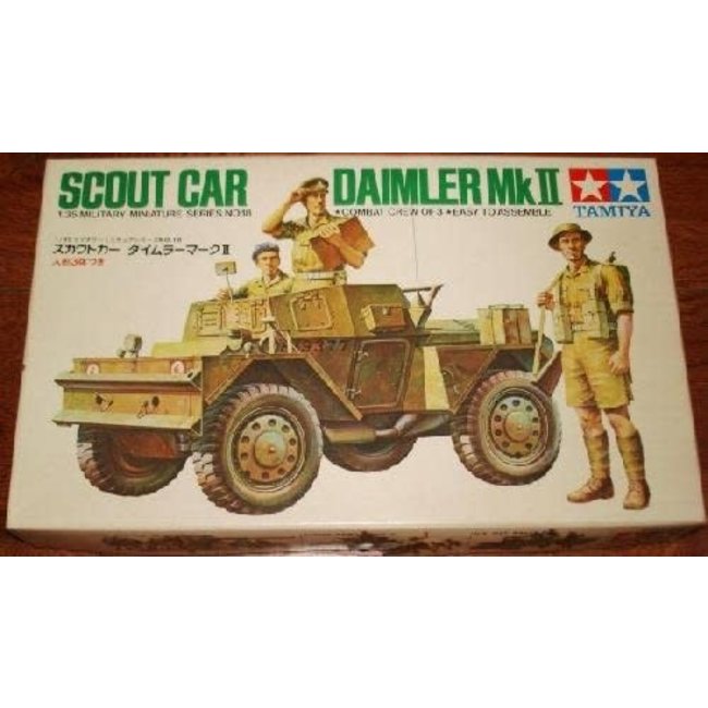Tamiya 1/35 British Scout Car Daimler Mk.II #35018  [35018]