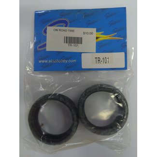 SINOHOBBY SINOHOBBY TR-101 ON ROAD TIRES 1 PAIR