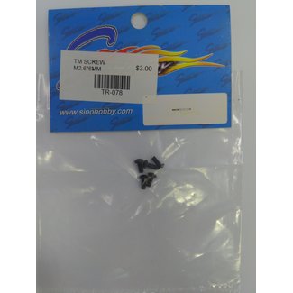 SINOHOBBY SINOHOBBY TR-078 2.6X6MM SCREWS 5PK
