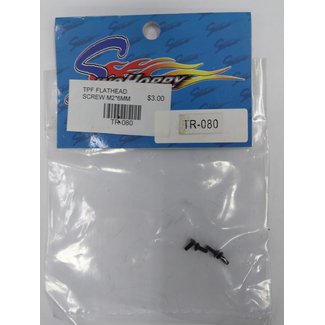 SINOHOBBY SINOHOBBY TR-080 TPF FLATHEAD COUNTERSUNK SCREW 2x6mm