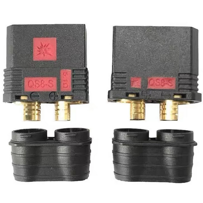 ACE QS-8  ANTI SPARK CONNECTORS 1 PAIR
