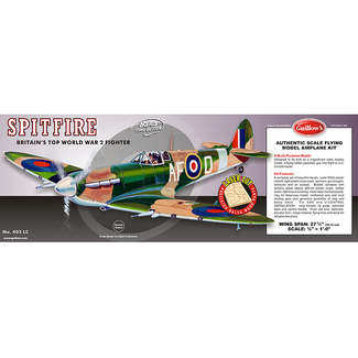 GUILLOWS GUILLOWS SPITFIRE 27 5/8in BALSA KIT