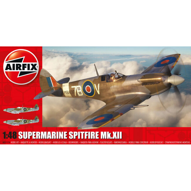 AIRFIX  A05117A Supermarine Spitfire Mk.XII 1/48
