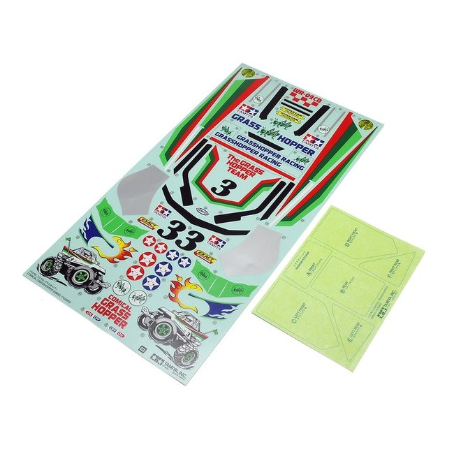 Tamiya 58662 COMICAL GRASSHOPPER 19495949 / 9495949 Decals Stickers