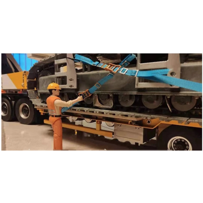 ACE 1/14 STRAPS  TIE DOWN FOR TRACTOR TRUCK YELLOW