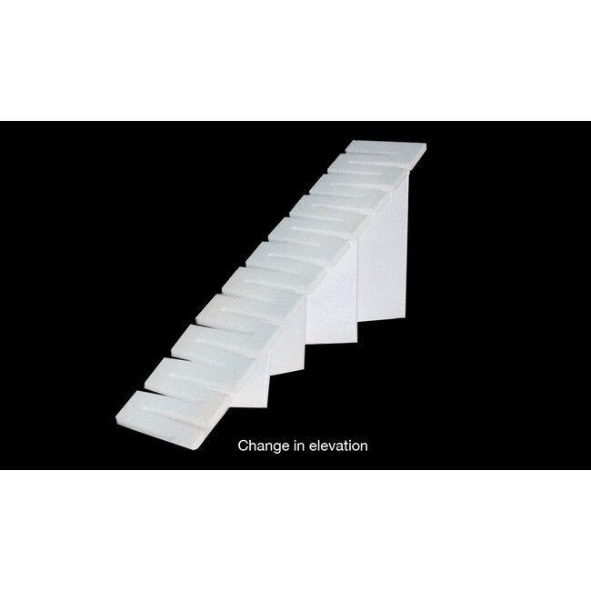 Woodland Scenics ROAD RISER 1/4"" 1.9cm Foam track risers