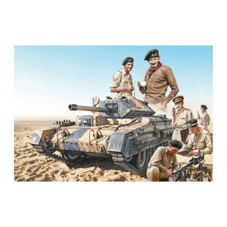 ITALERI ITALERI CRUSADER MK. III WITH BRITISH TANK CREW