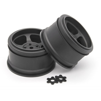 HPI HPI VTA VINTAGE TA2 31mm  WHEELS  BLACK 6mm OFFSET  1 PAIR