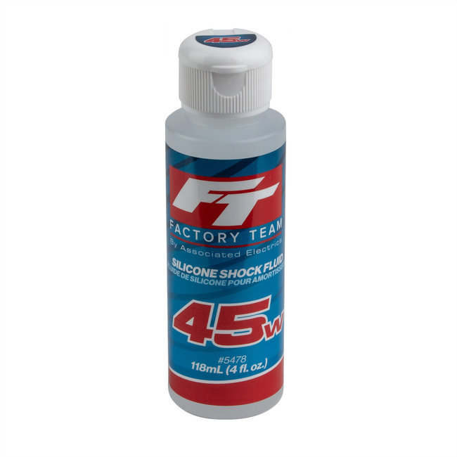 TEAM ASSOCIATED FT Silicone Shock Fluid, 45wt (575 cSt) (New Larger 4oz bottle)