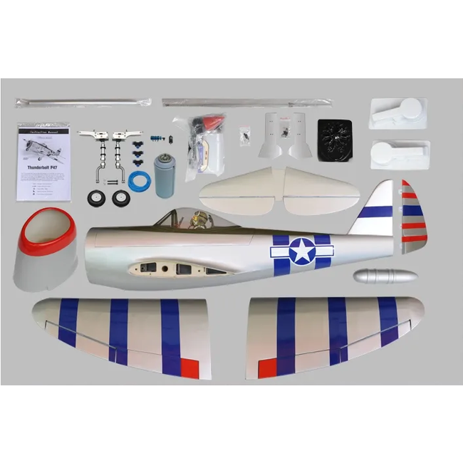 Phoenix Model P47 Thunderbolt RC Plane, 15cc ARF, PHN-PH138