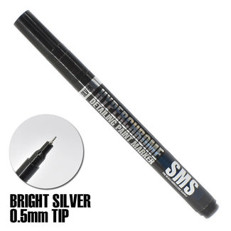 SMS PAINTS SMS HYPERCHROME MARKER (BRIGHT SILVER) 0.5mm