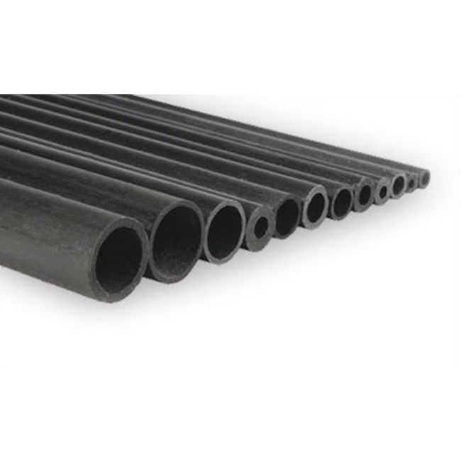 EMAX 10mm X 8mm X 1000mm CARBON FIBRE TUBE