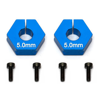 TEAM ASSOCIATED TEAM ASSOCIATED FT Clamping Wheel Hexes, 5.0mm