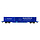 HORNBY MALCOLM RAIL, KFA CONTAINER WAGON WITH 1 X 20' & 1 X 40' CONTAINERS - ERA 11