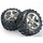 TRAXXAS TYRE AND WHEEL SET BIG HEX
