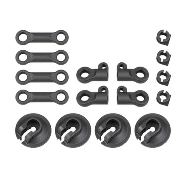 TEAM ASSOCIATED RC8B4 Spring Cups and Shock Rod Ends