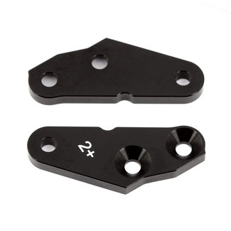 TEAM ASSOCIATED TEAM ASSOCIATED RC8B3 Steering Block Arms, +2 deg., aluminum