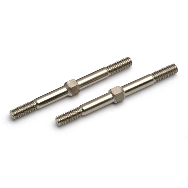 TEAM ASSOCIATED Turnbuckles, 4x50 mm/1.97 in, silver
