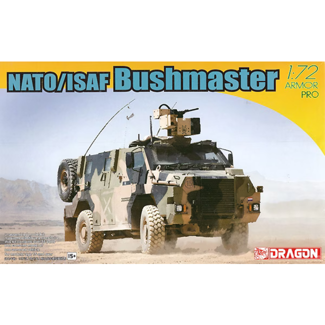 Dragon 1/72 NATO/ISAF Bushmaster Plastic Model Kit