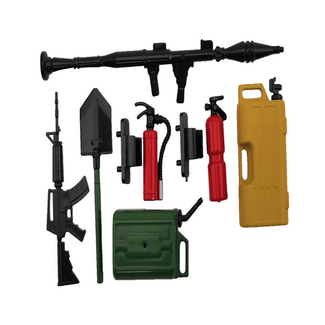 HOBBY DETAILS HOBBY DETAILS RC Crawler Plastic Scale Accessory A Set guns and jerry gans