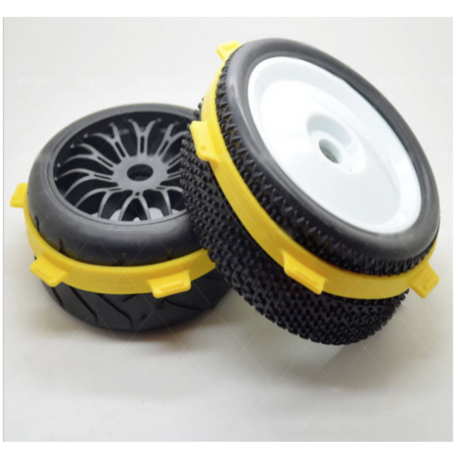 HOBBY DETAILS1/8 TIRE GLUING BANDS 4PCS