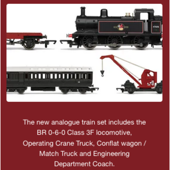 HORNBY TRI-ANG RS38 THE "CRASH",  TRANSMORMER / CONTROLLER EXCLUDED