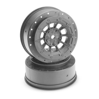 JCONCEPTS JCONCEPTS Hazard - SC6 +3mm wider off-set - 12mm hex wheel - 2pc. - (BLACK)