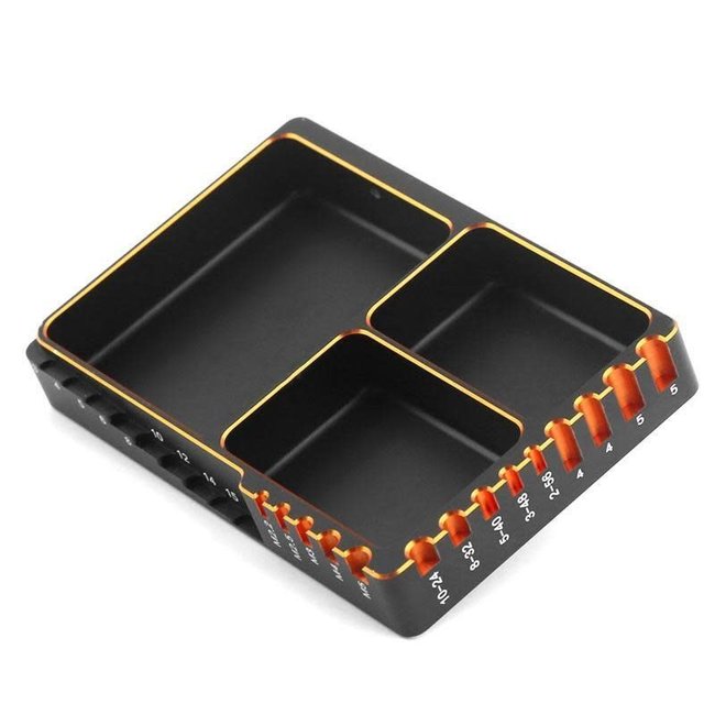 HOBBY DETAILS SCREW TRAY WITH SCREW SIZER