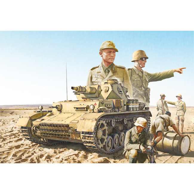 ITALERI PZ. IV F1/F2/G WITH AFRIKA KORPS